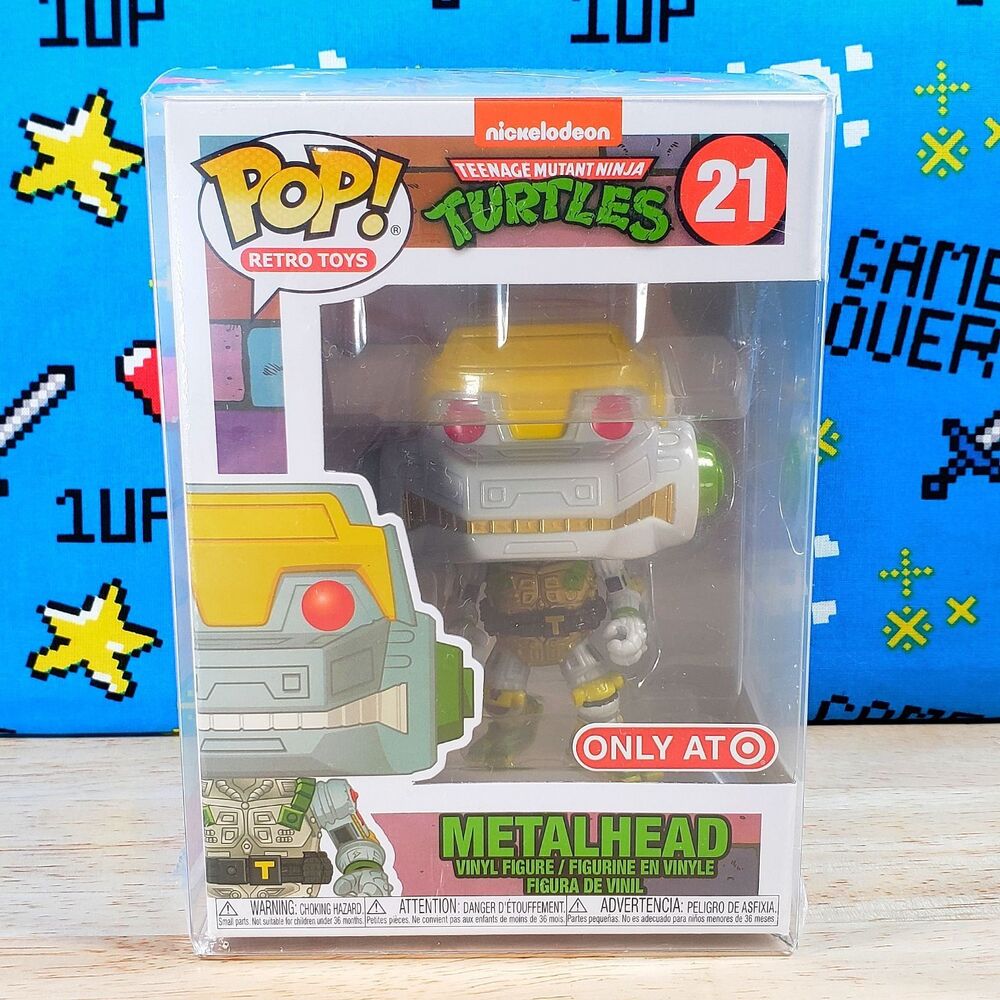 Funko PoP Teenage Mutant Ninja Turtles Metalhead #21 Target Exclusive New